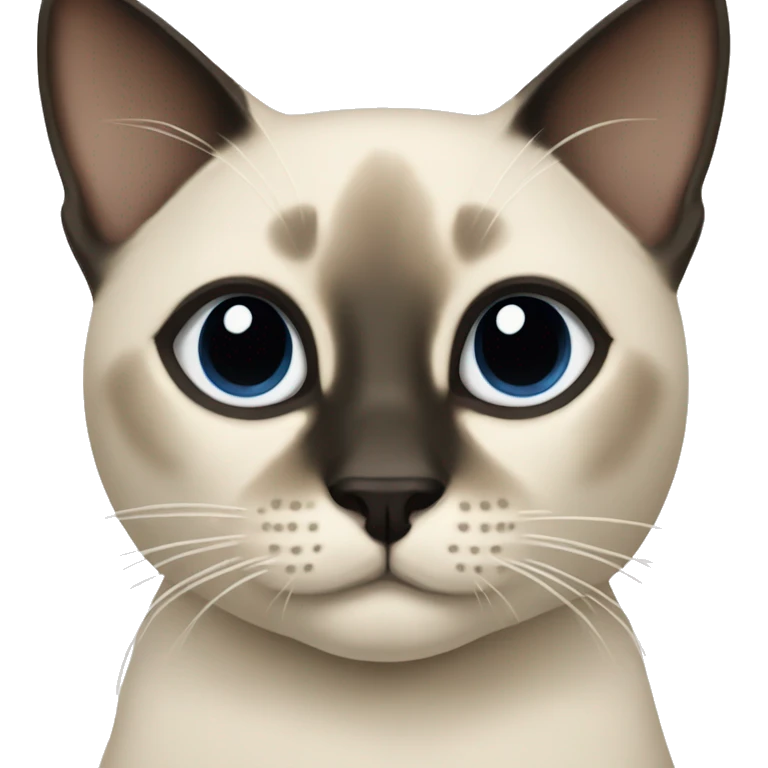 Siamese cat named Sky emoji