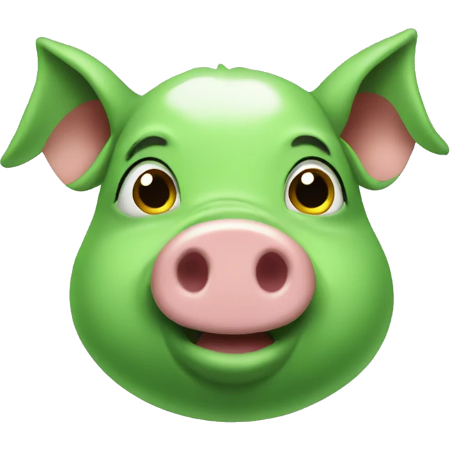 green pig emoji