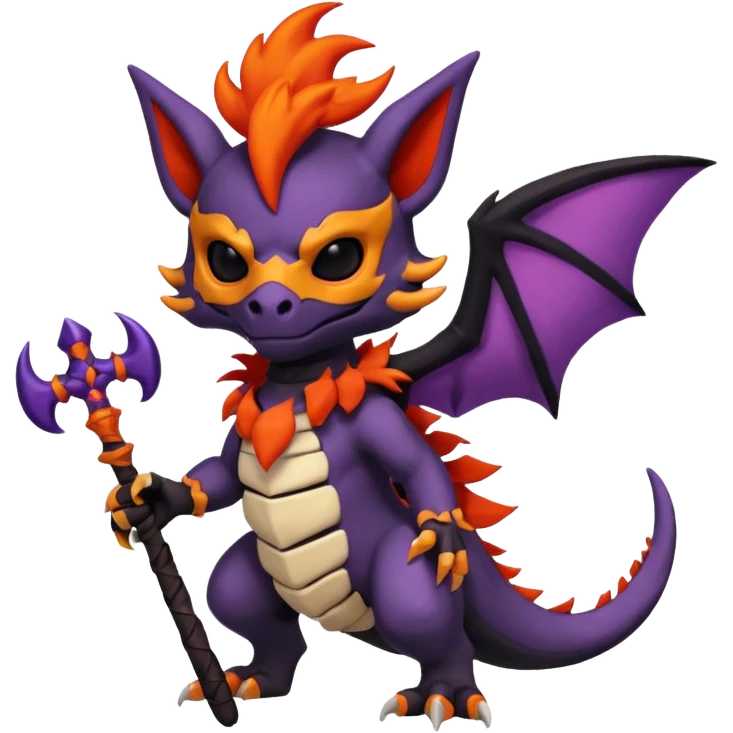 Salandit-Noibat-Litten-Cubone-Hybrid (Full body) emoji