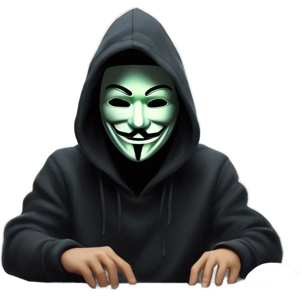 Hacker anonymous  emoji