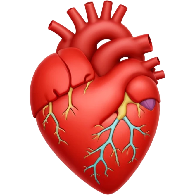 corazón organo emoji