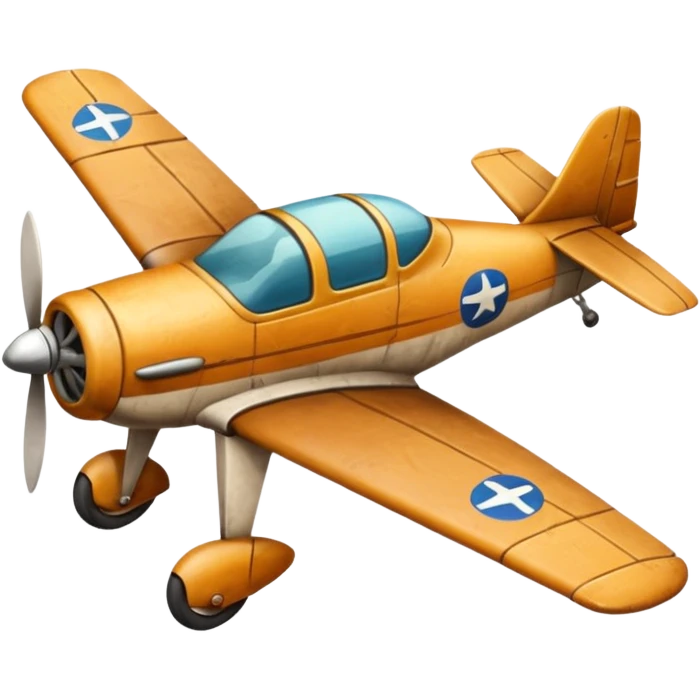 small size plane old town emoji