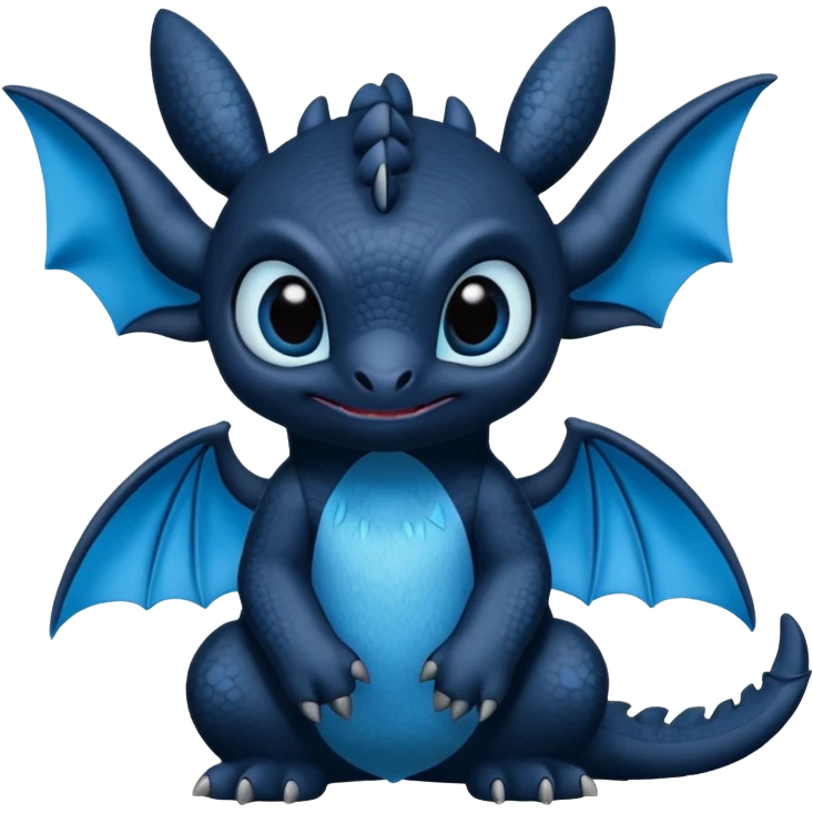 Toothless-Stitch-Fakémon-hybrid-creature (full body)  emoji