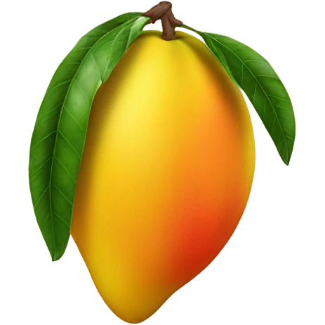 Realistic Mango emoji