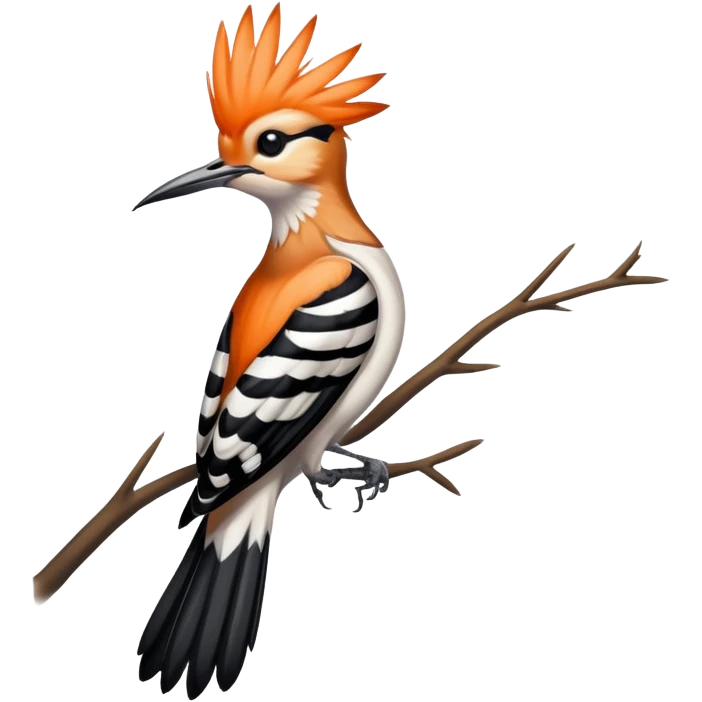 Bird hoopoe emoji