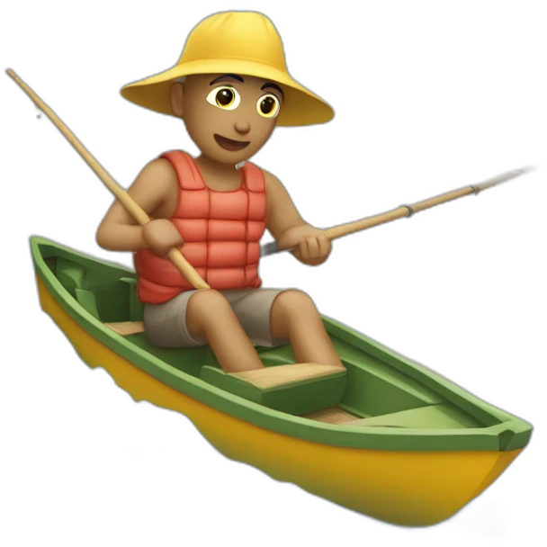 Mais entrant dans une pêche emoji
