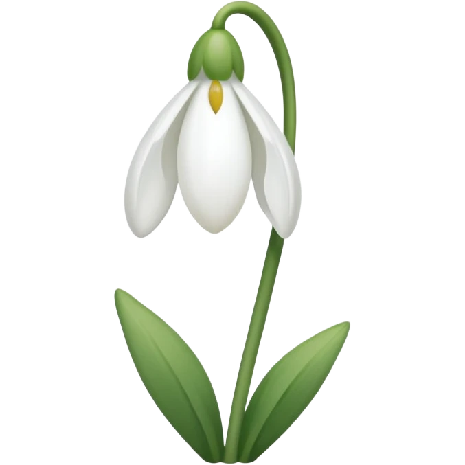 snowdrop emoji emoji