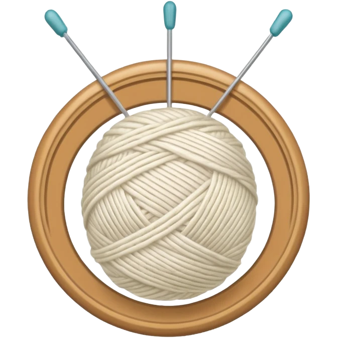 ball of knitting thread lmilk colour emoji