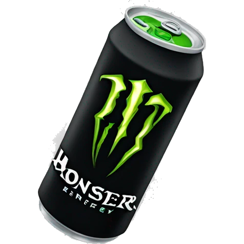 Monster energy drink emoji