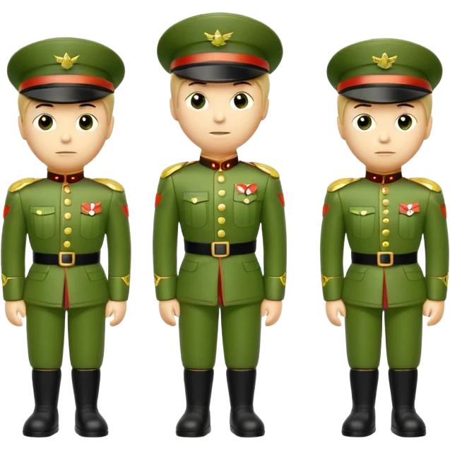 Little Green toy solider emoji
