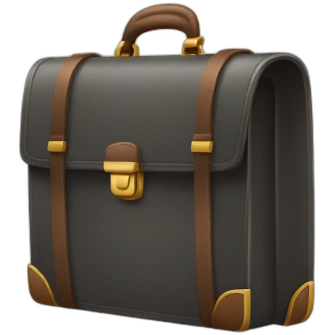 open empty briefcase emoji