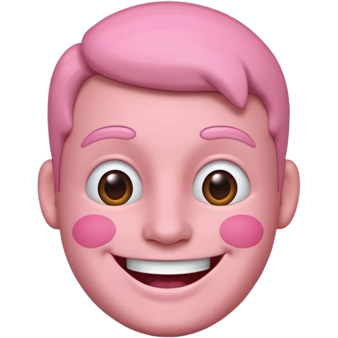 Patrick emoji and make it for me emoji