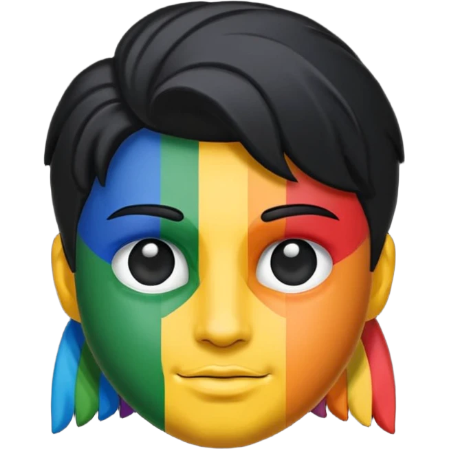 Hoparlör  pride emoji