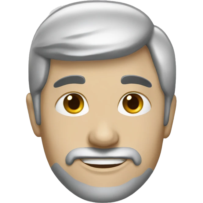 Мопс с улыбкой emoji
