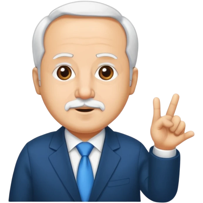 Beyaz lale emoji
