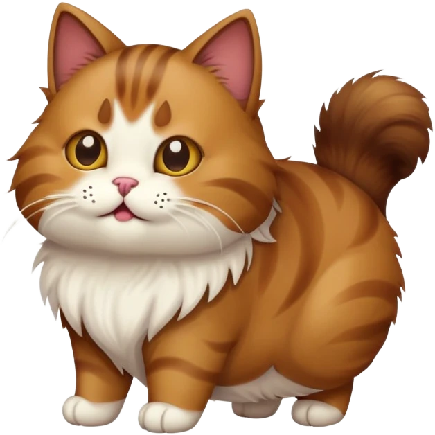 Cat pooping emoji