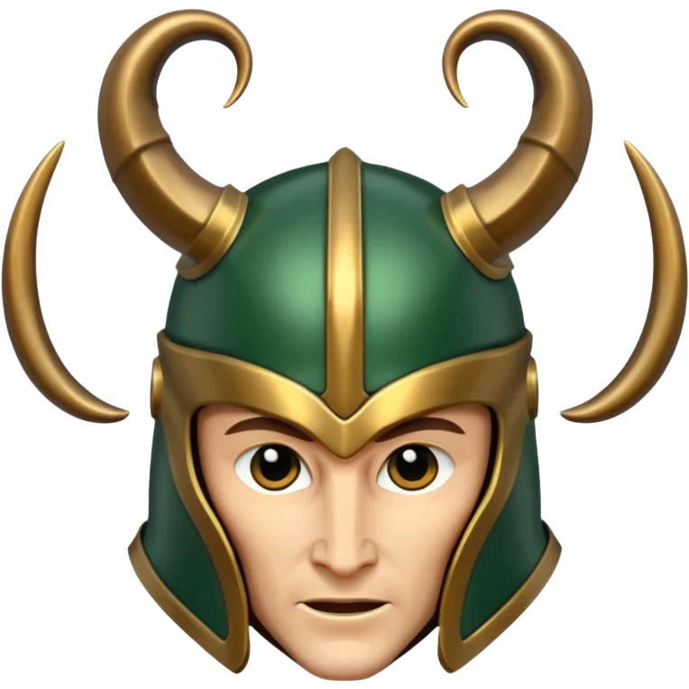 only horn of helmet of loki  emoji