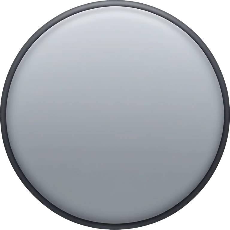 grey circle emoji emoji