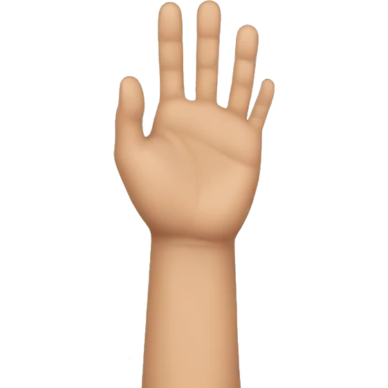 Hand wrist emoji emoji