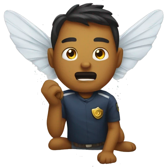 Snitch catching by dog emoji