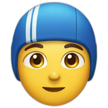 professional swimmer in a starting position emoji