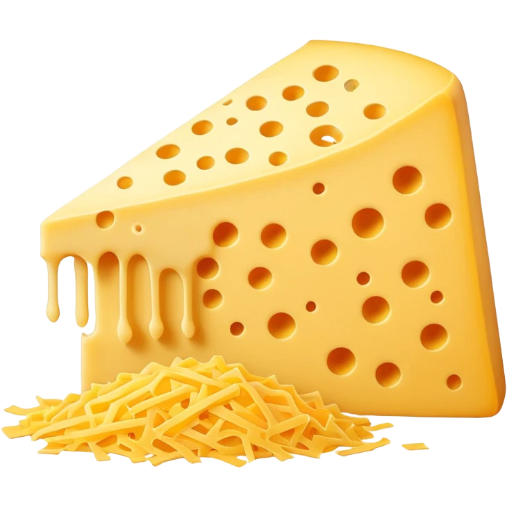 Grated cheese emoji