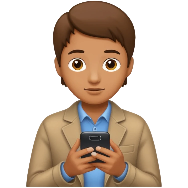 sending chat on phone emoji