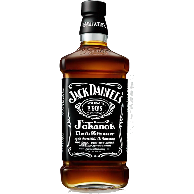 jack daniel’s bottle emoji