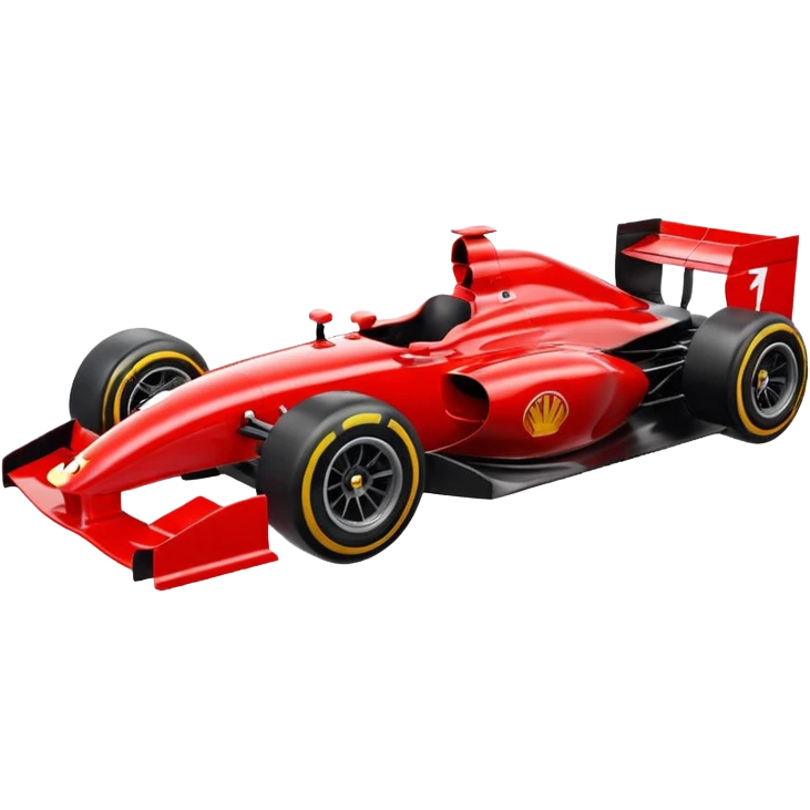 F1 car emoji