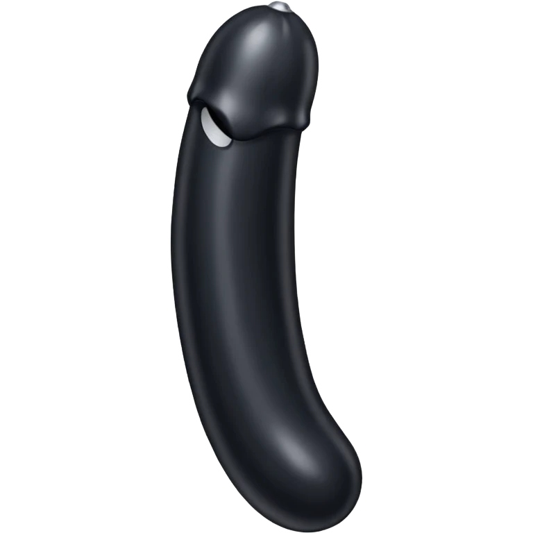 Throbbing black dick emoji