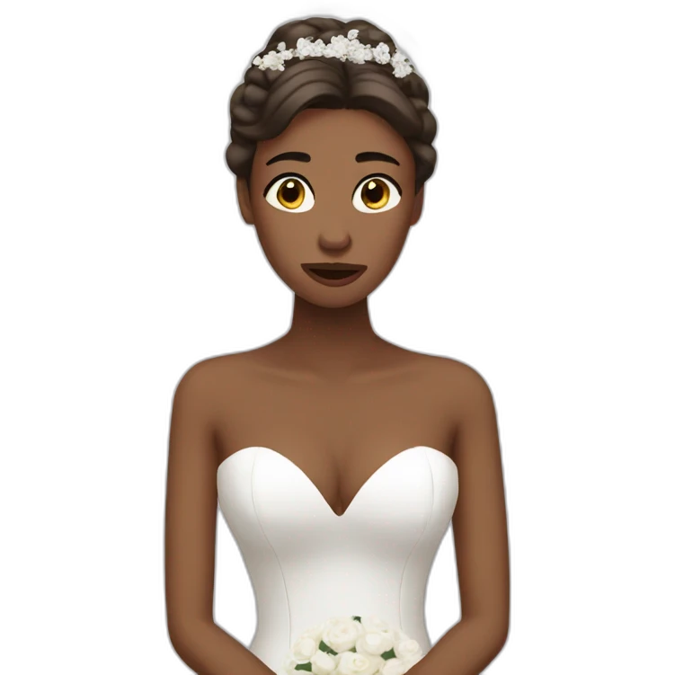 BRIDE WITH PANIC ATTACK emoji