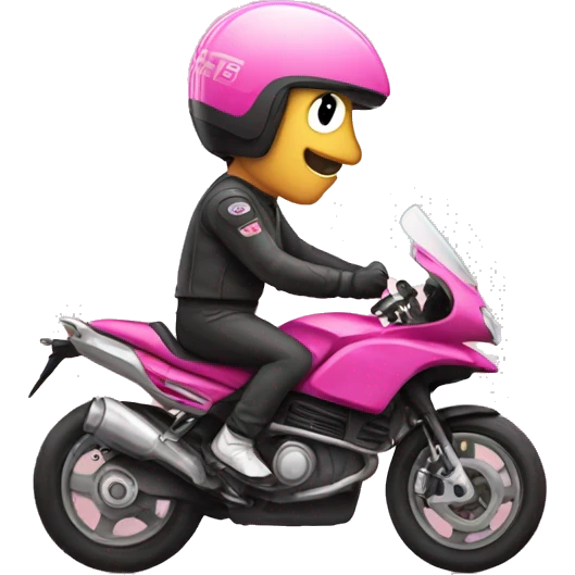Giro in moto emoji