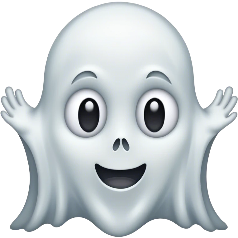 ghost with nothing  emoji