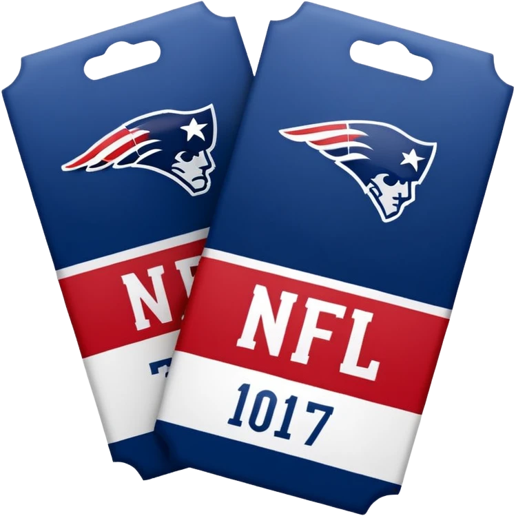 ticket nfl blue (#00A3E0) and red (#F9423A) emoji