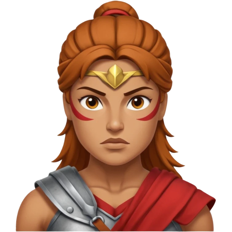 strong spartan woman emoji