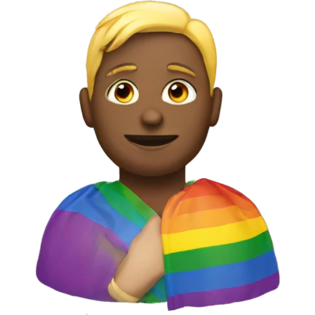 Gay pride emoji