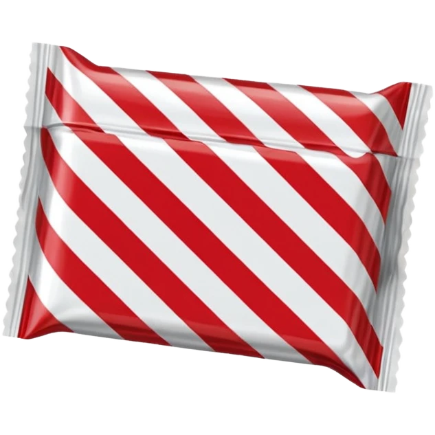 peppermint candy in a wrapper emoji