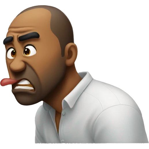 angry kiss emoji