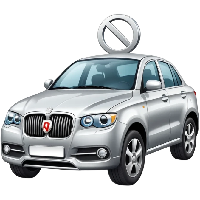 car with ruble sign emoji