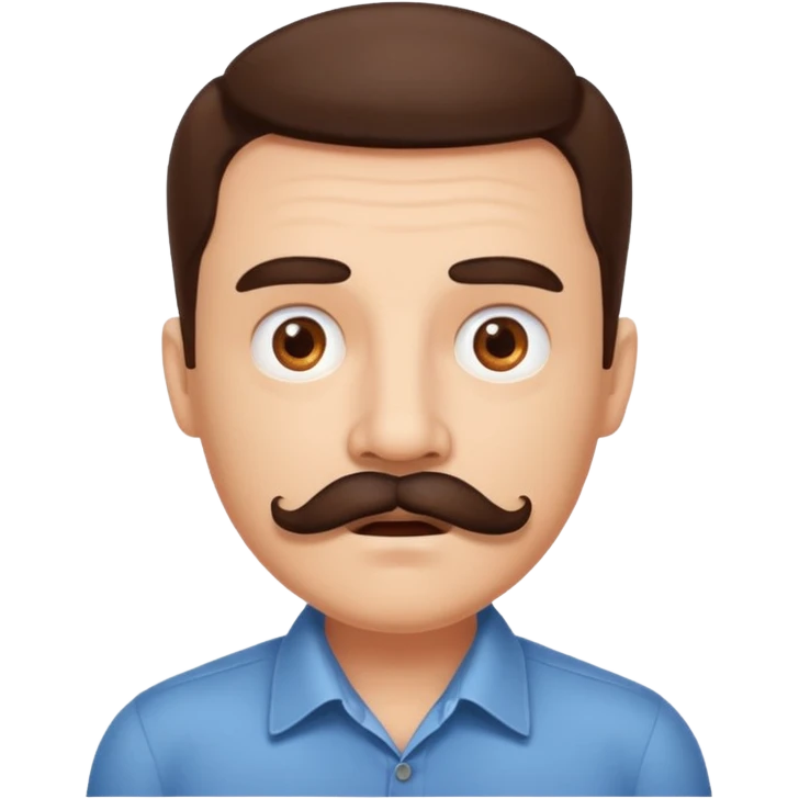 Create pls emoji that looks like austria dictator (hitler) it doesn’t have to be him but someone who looks alike , and combine it with emoji “mind blowing” emoji