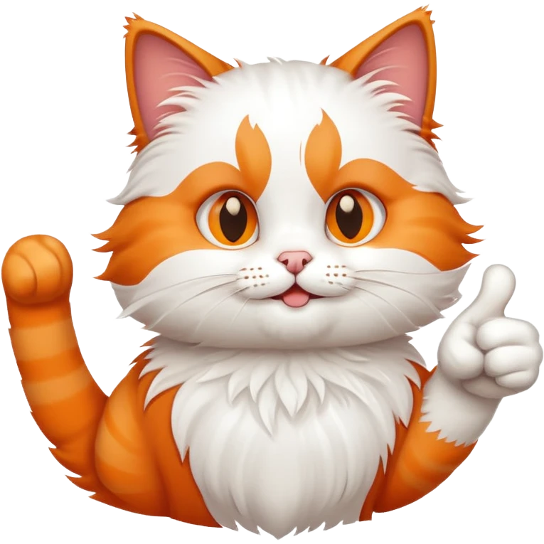 cat giving a thumbs up emoji
