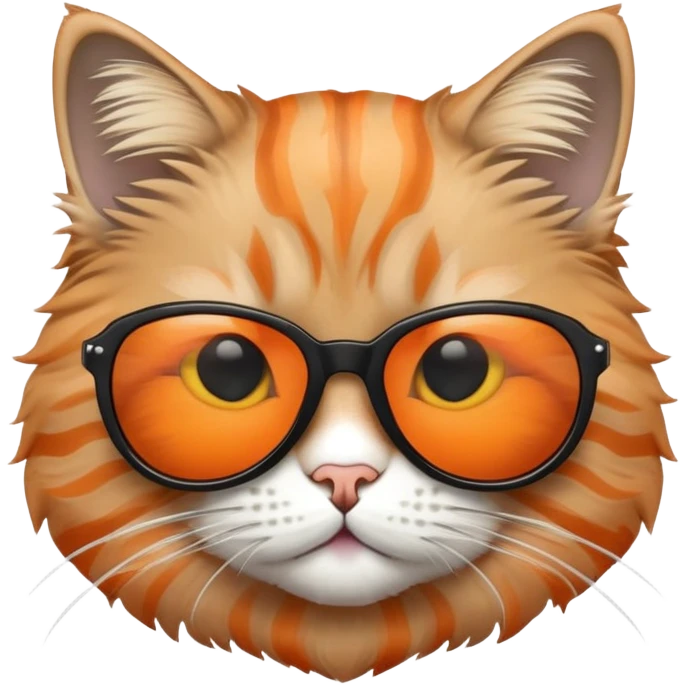 Cat wearing sunglasses emoji