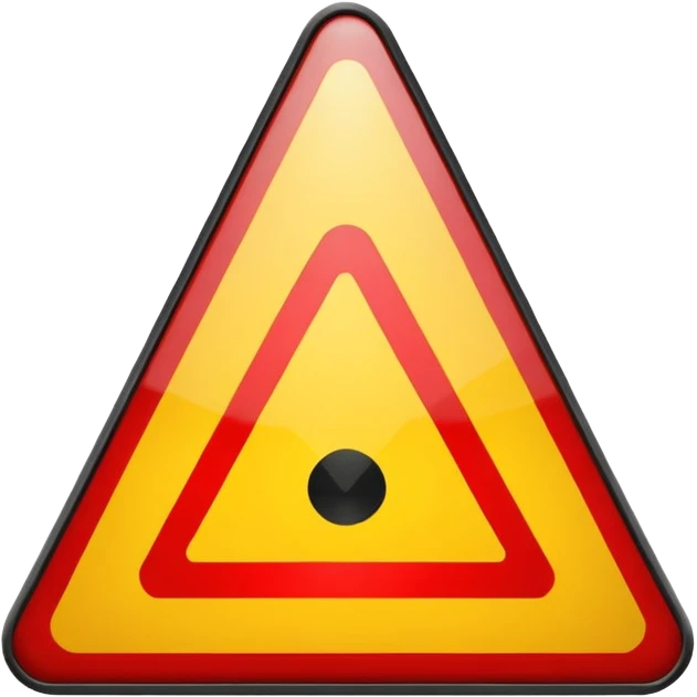 panneau attention  emoji