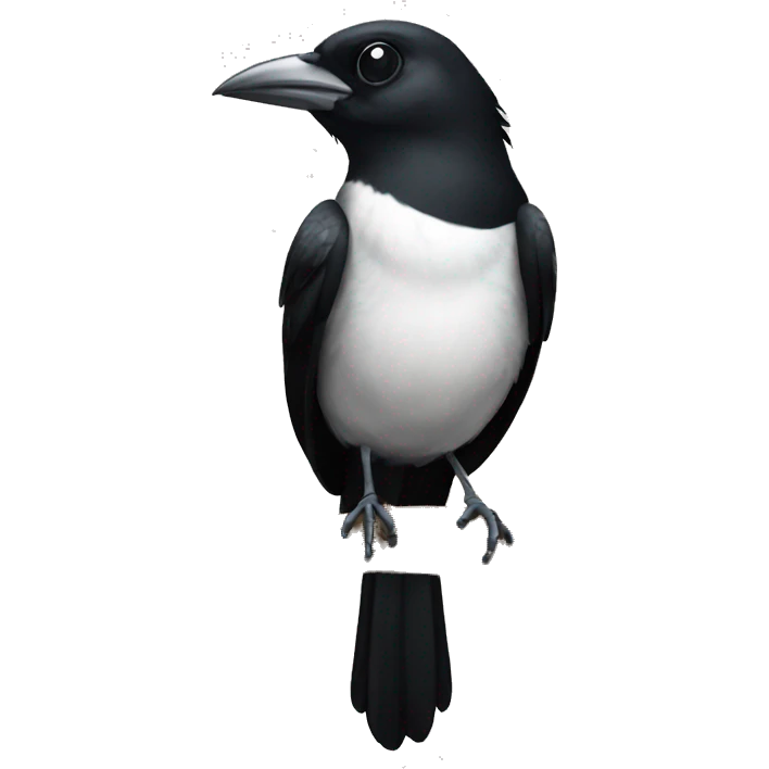 Magpie emoji