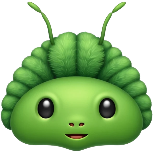 Cute sleepy bug emoji