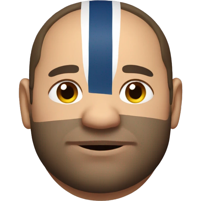 chunky/fat rugby player emoji