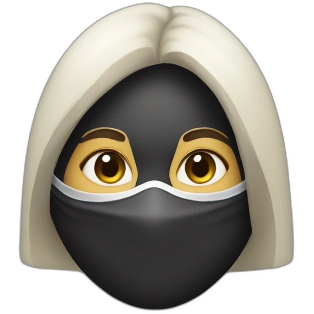 masked woman emoji