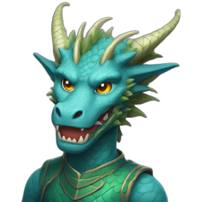 Dragon man emoji