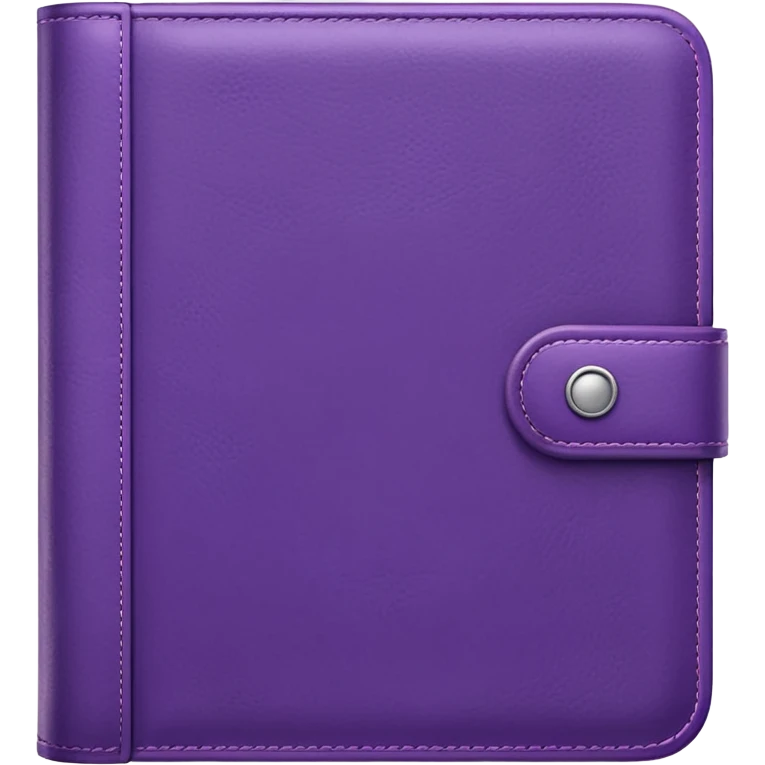 Purple planner emoji