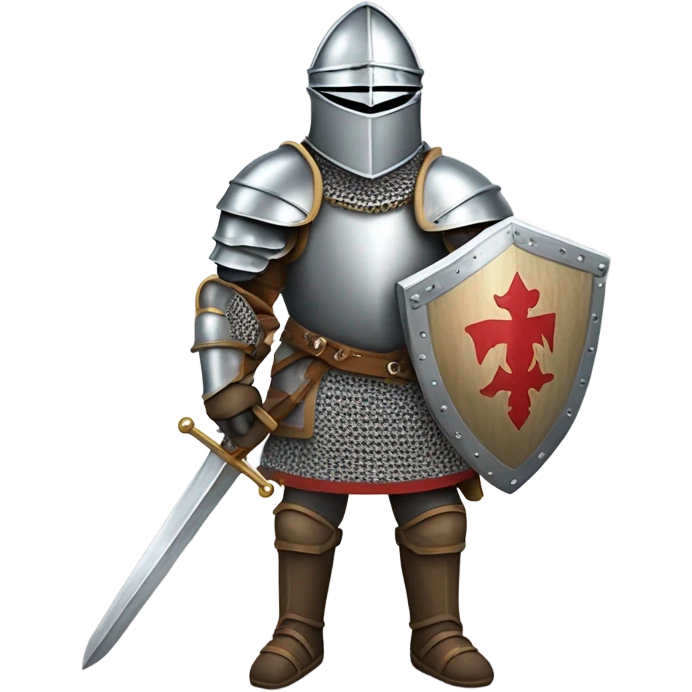 Medieval knight emoji
